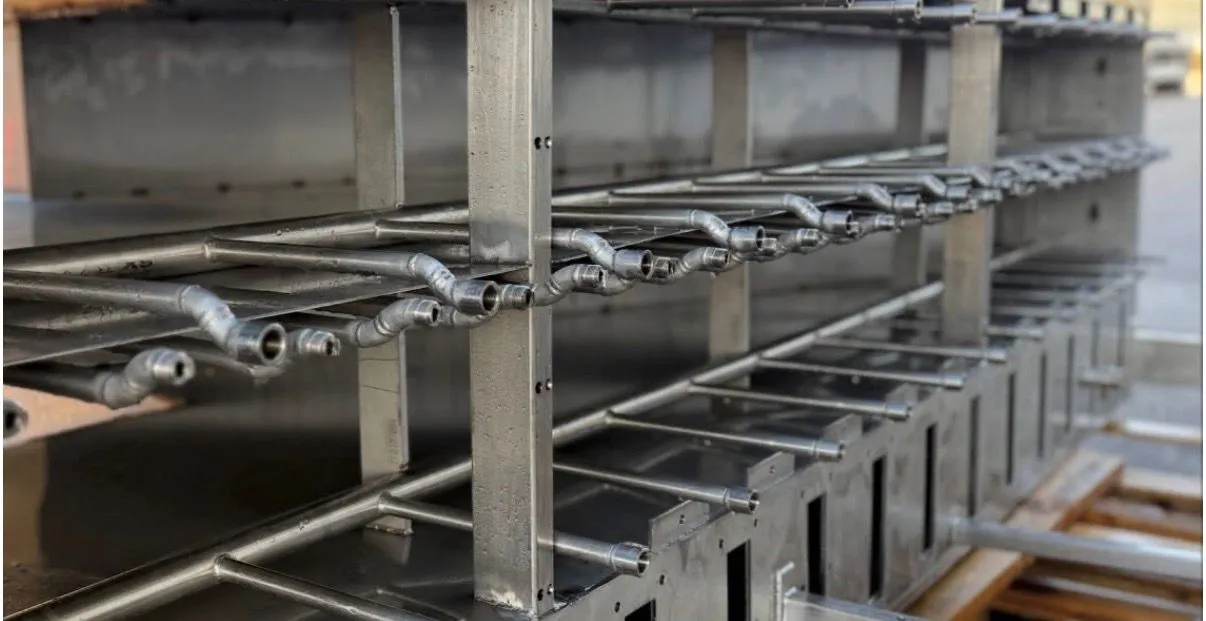Vasca inox saldatura a tenuta